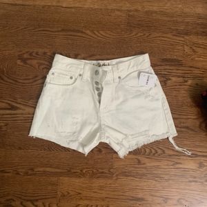 Free People Shorts - White Free People (We the Free) Sofia Shorts Free People Shorts - White Free People (We the Free) Sofia Shorts